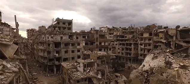 The Destruction Caused By The War In Syria Is Devastating