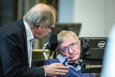 Watch Stephen Hawking’s BBC Lectures On Black Holes With Chalkboard Illustrations