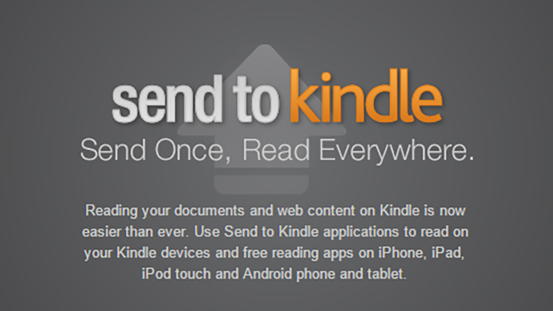 Save Websites On Your Kindle To Catch Up On Reading