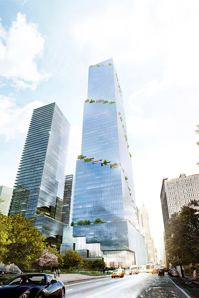 This Twisting Manhattan Tower Will Have A Park On Every Floor