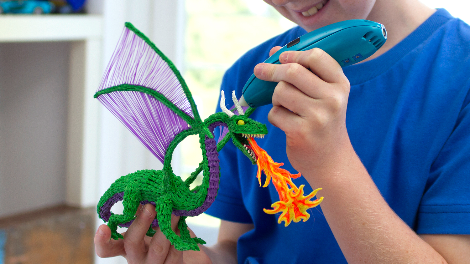 A New Kid-Safe Version Of The 3Doodler Melts Plastic Without Burning Fingers