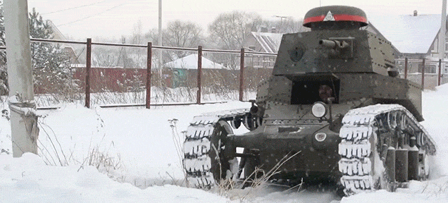 Watching A Homemade Tank Get Built Is Totally Awesome