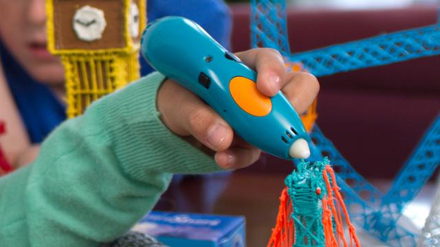 A New Kid-Safe Version Of The 3Doodler Melts Plastic Without Burning Fingers