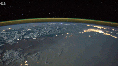 Seeing Lightning Strikes From Space Is Really Beautiful