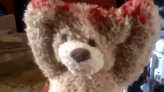Happy Valentine’s Day, Here’s A Terrifying Teddy Bear That Tears Its Own Face Off