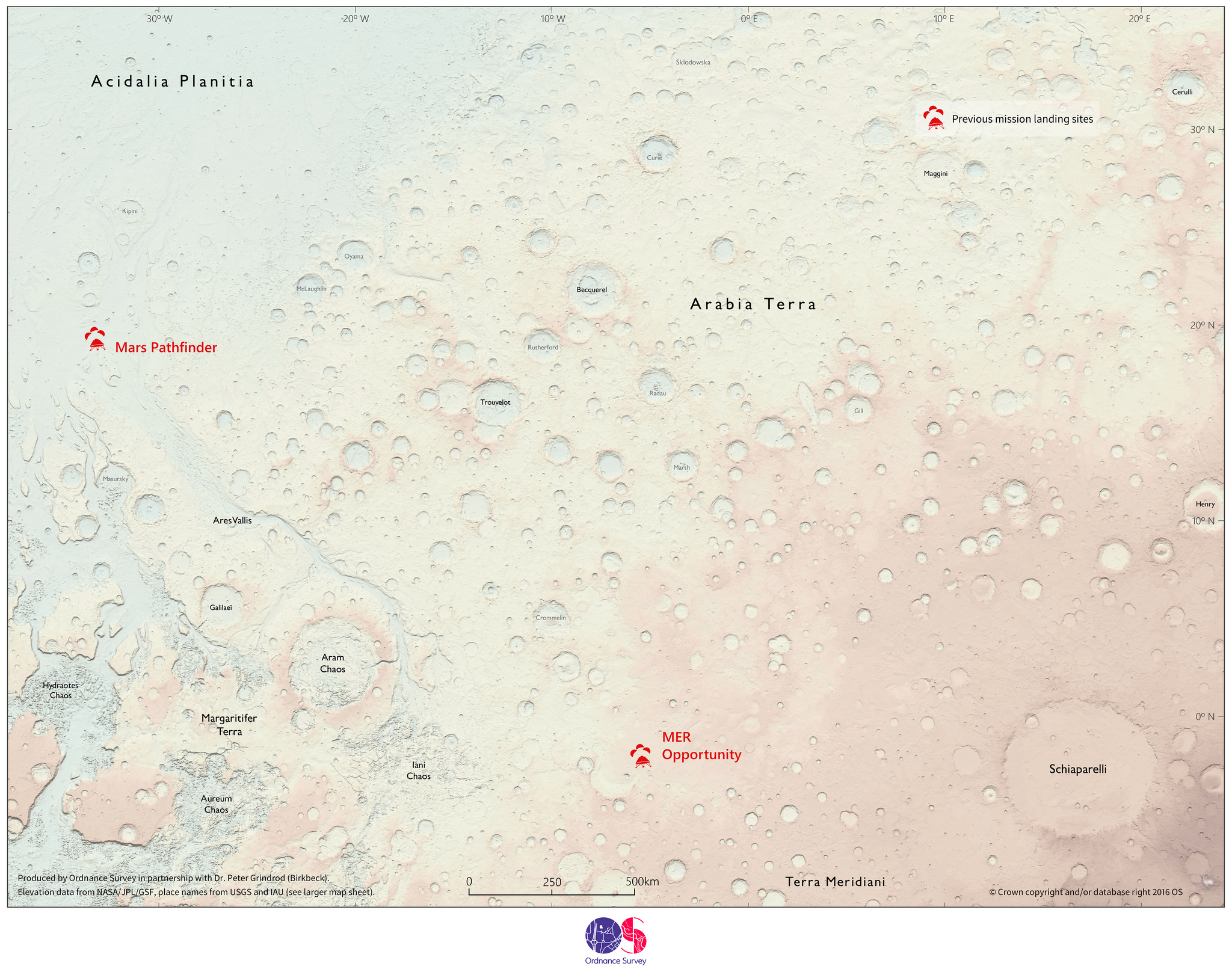 We Think These Martian Roadmaps Accidentally Revealed The Site Of An Upcoming Mars Landing