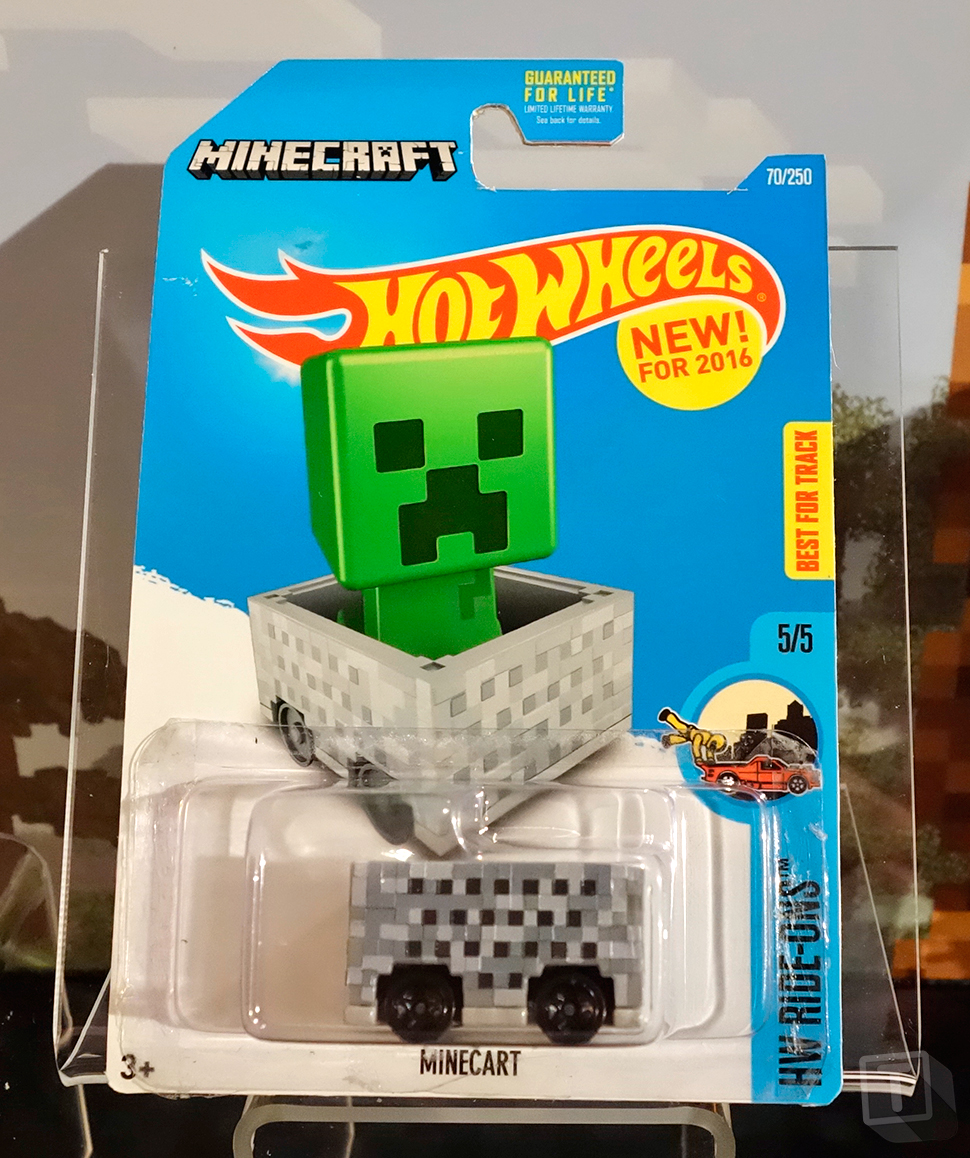 The First Minecraft Hot Wheels Car Is Just A Box On Wheels