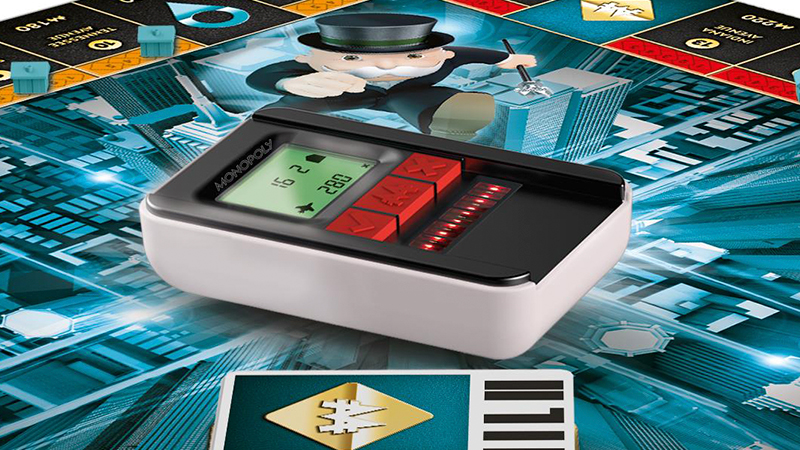Monopoly Ultimate Banking Eliminates Cash With A Tiny ATM That Scans Property Cards