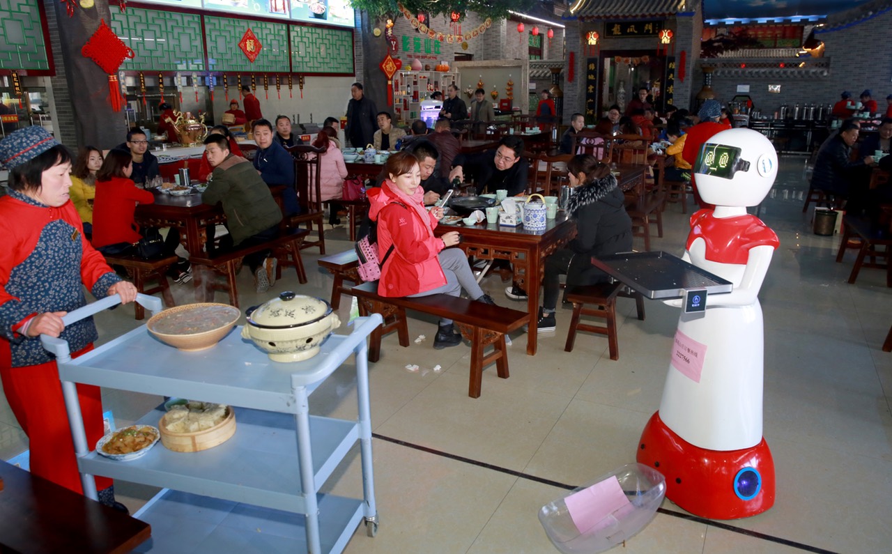 China Is Kicking Arse In The Robot Waiter Wars