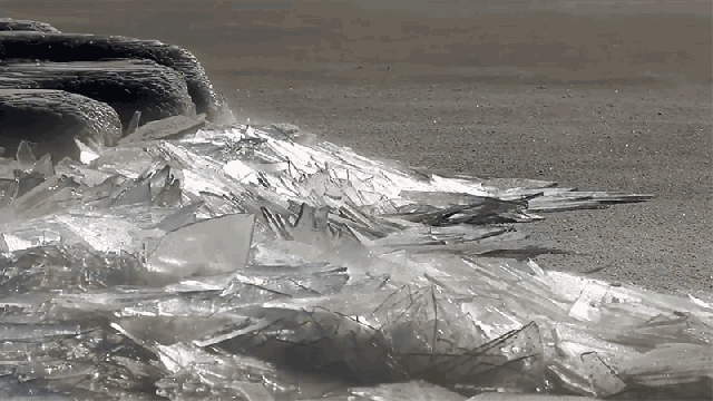 Watching Ice Shatter Like Glass On Lake Superior’s Shore Is Unreasonably Satisfying