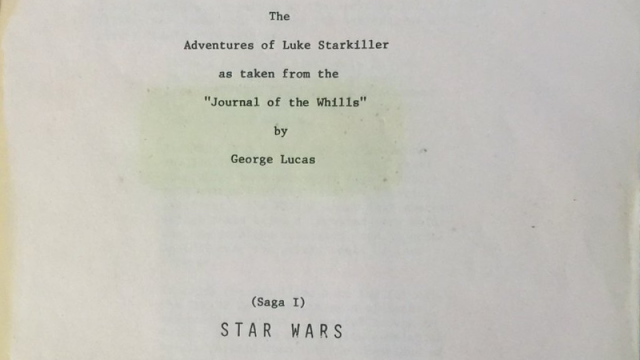 Chewbacca Actor Tweeting Pages From A Very Early, Very Different Star Wars Script