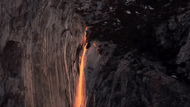 I Could Stare At Yosemite’s Natural Firefall All Day Long