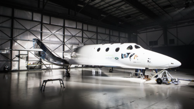 Here Is Your First Look At Virgin Galactic’s New SpaceShipTwo, A Space Tourism Plane