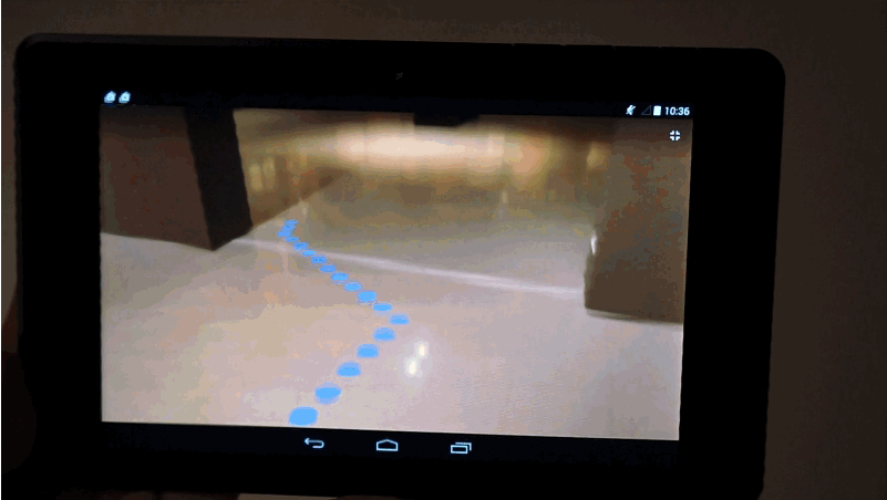 Using Nothing But Google’s Project Tango Tablet To Escape A Maze