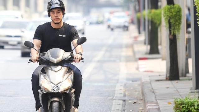 Uber’s Launching Its First Motorcycle Service In Bangkok