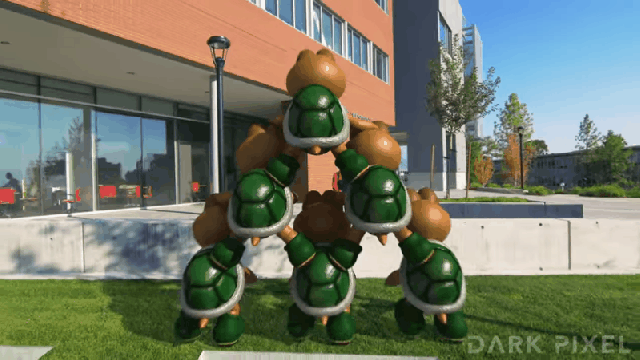 Super Mario Parkour In Augumented Reality Is Beautifully Bonkers
