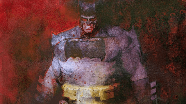 Some Arsehole Stole This Gorgeous Piece Of Batman Art Before It Reached Its New Owner