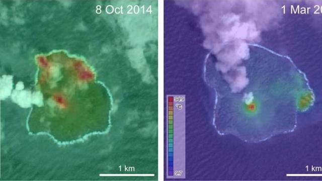 Check Out This Tiny New Island Born Of A Volcano