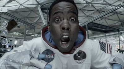 Kristen Wiig And Jeff Daniels Refuse To Save Chris Rock In This Martian Parody