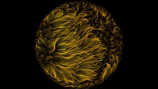 Turbulent Liquid Mercury Creates Stunning Scientific Art