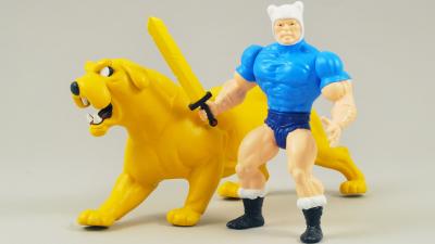 A He-Finn Figure Will Make You Want A He-Man And Adventure Time Cartoon Mashup Too