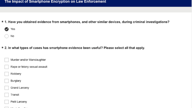 NYC District Attorney Conducts Biased, Unsecured Survey About How Encryption Hurts Police 
