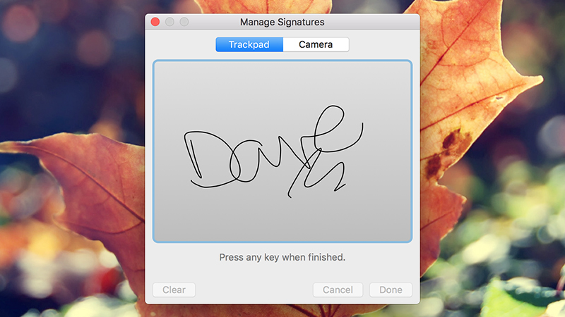 Use Preview On A Mac To Add Your Signature To Emails And Documents