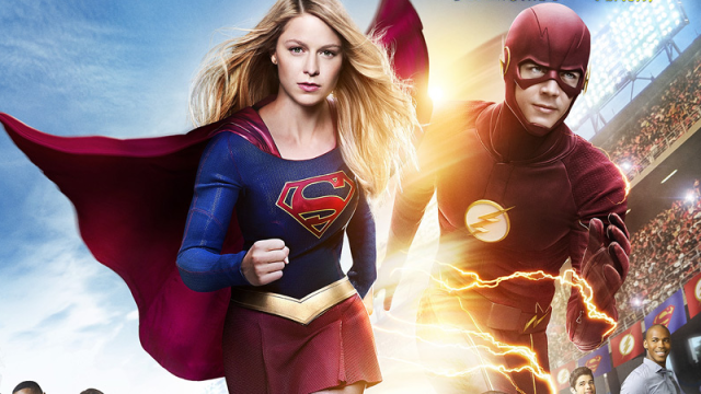 The First Official Look At The Flash/Supergirl TV Crossover Is Also A Fun Easter Egg