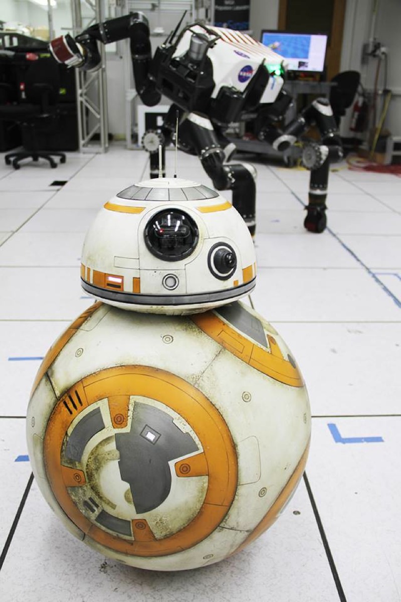 That Time BB-8 Visited The Robots At NASA’s Jet Propulsion Lab
