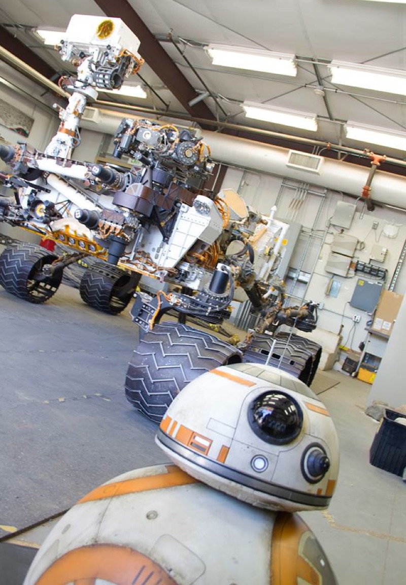 That Time BB-8 Visited The Robots At NASA’s Jet Propulsion Lab
