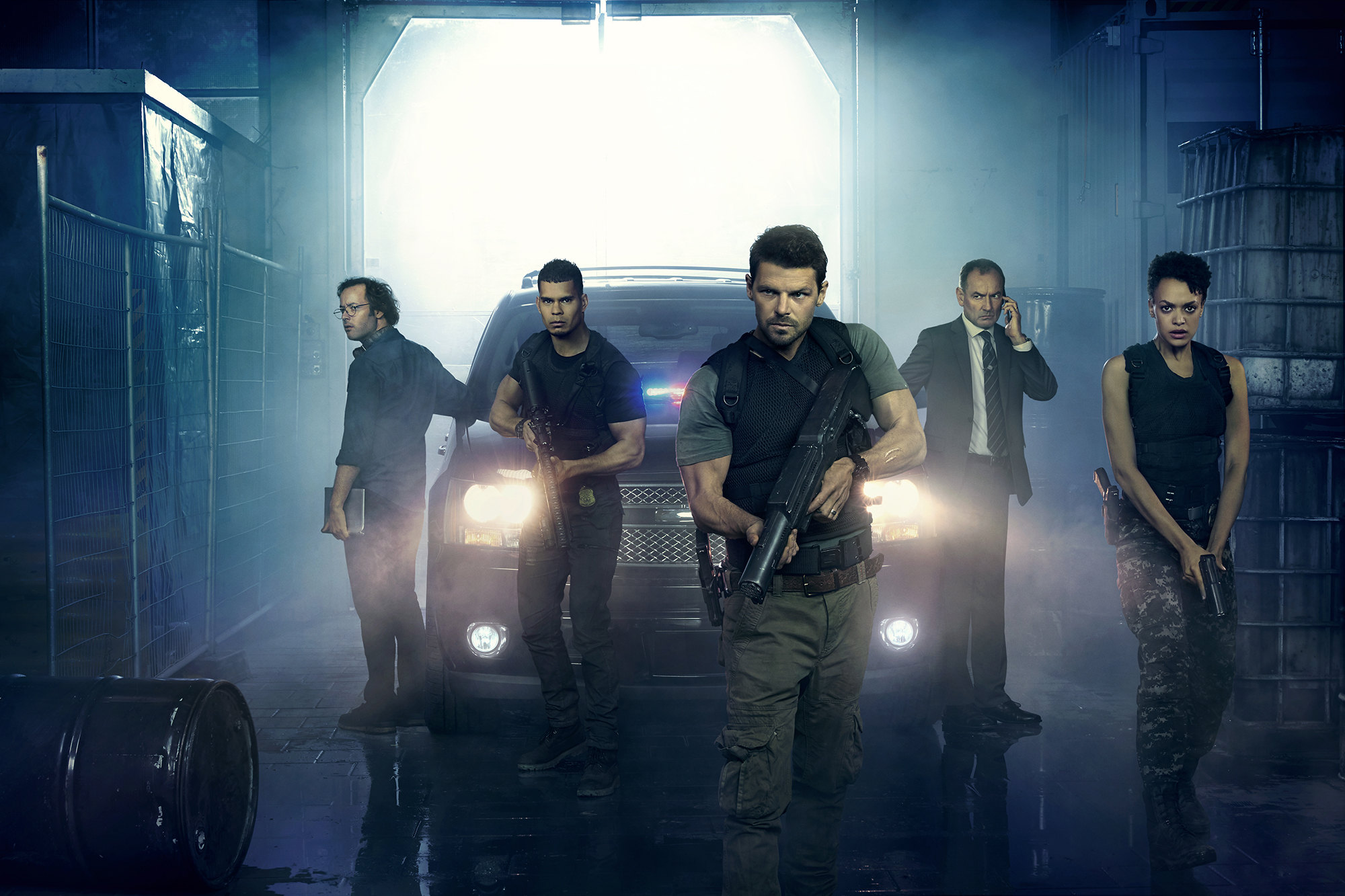 Here’s A Much Closer Look At Syfy’s New Alien Terrorist Show, Hunters