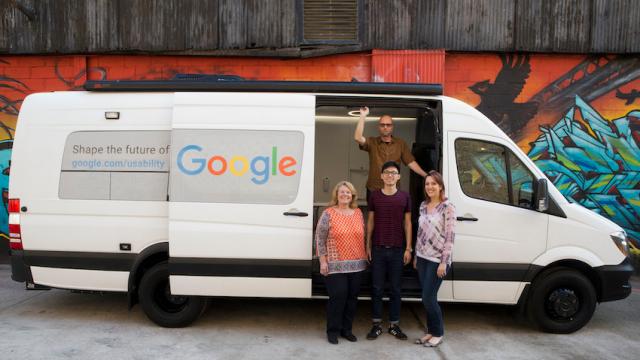 Google Wants You To Get You In The Back Of This Van