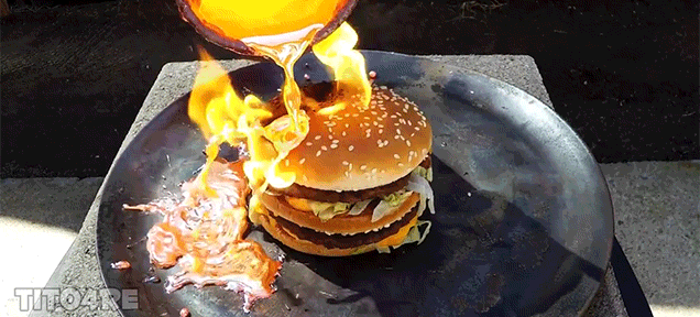 It Takes A Shocking Amount Of Molten Copper To Destroy A Big Mac