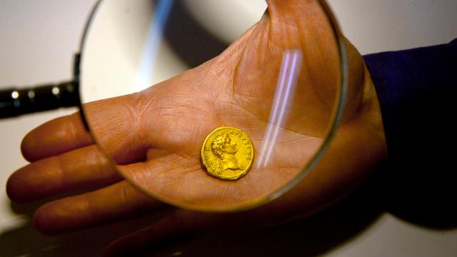 A Hiker Stumbled Across This Incredibly Rare 2000-Year-Old Gold Coin