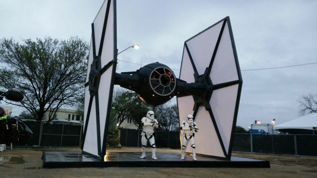 There’s A Life-Sized Special Forces TIE Fighter At SXSW This Year