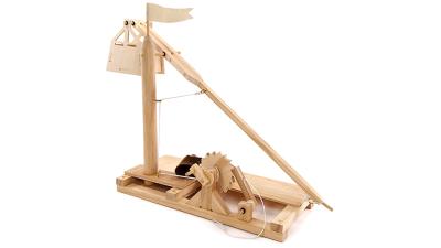 No One Will Steal Your Sticky Notes When Your Desk Is Protected By A Catapult
