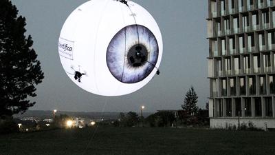 Flying Drone Billboards Are The Future We Deserve