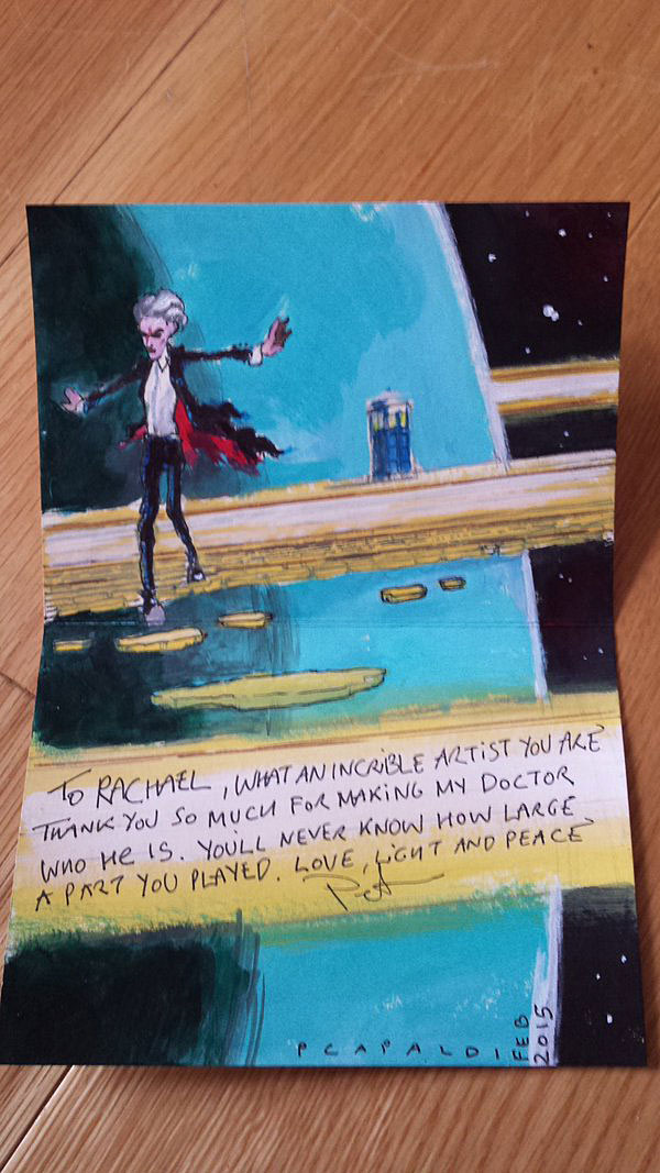 Here’s What It Looks Like When The Twelfth Doctor Draws The Twelfth Doctor