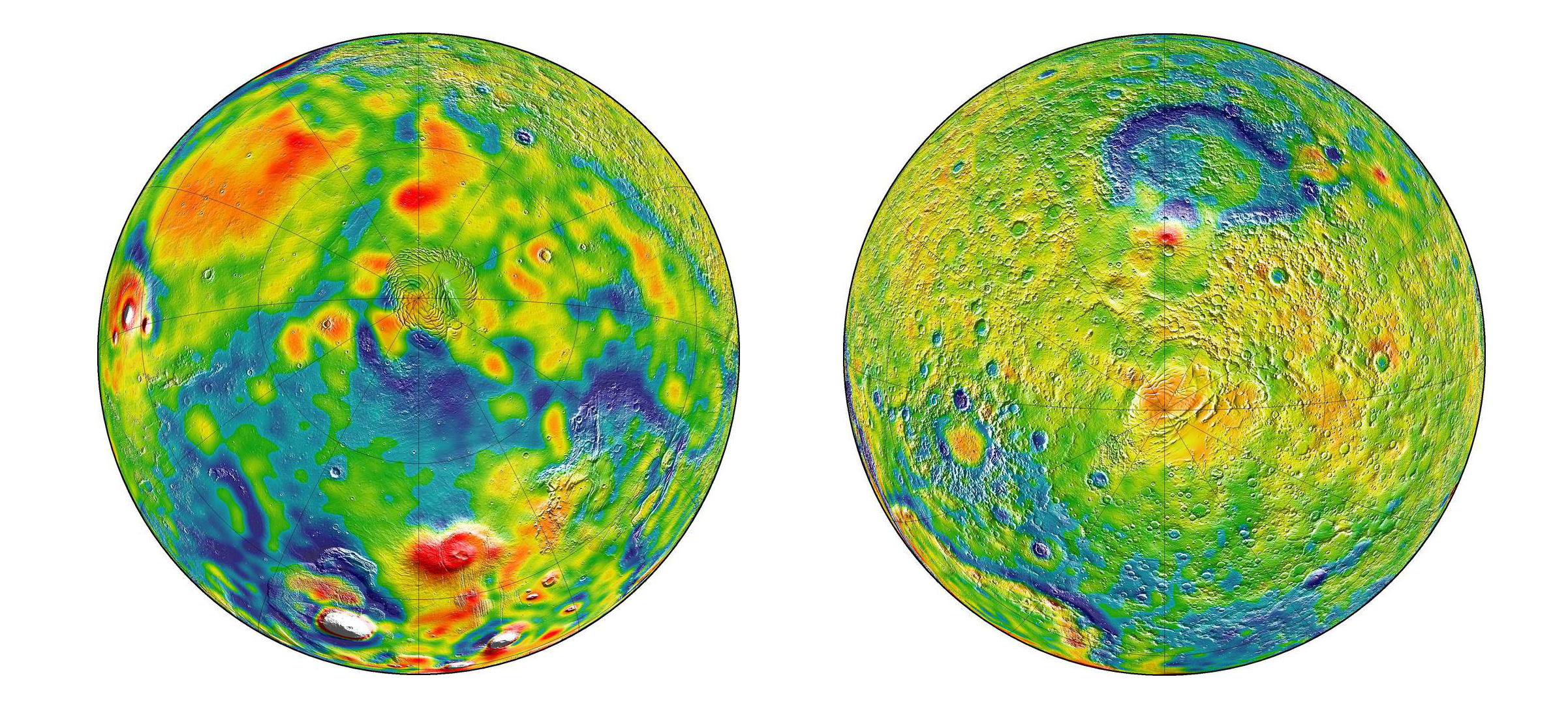 The Most Detailed Gravity Maps Of Mars Let Us Peer Inside The Planet