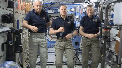 Watch Our Interview With The Astronauts Living On The ISS