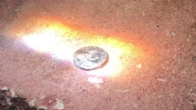 Wind Down Your Day By Watching These Coins Melt Under The Sun’s Intense Heat