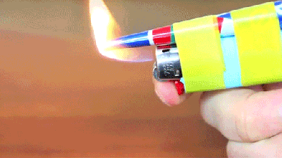How To Make A Hot Glue Gun With A Soda Can And A Lighter