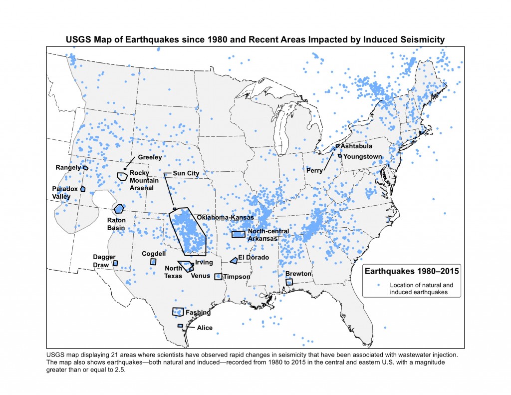 Human-Caused Earthquakes Are So Common That US Geologists Had To Change Their Maps