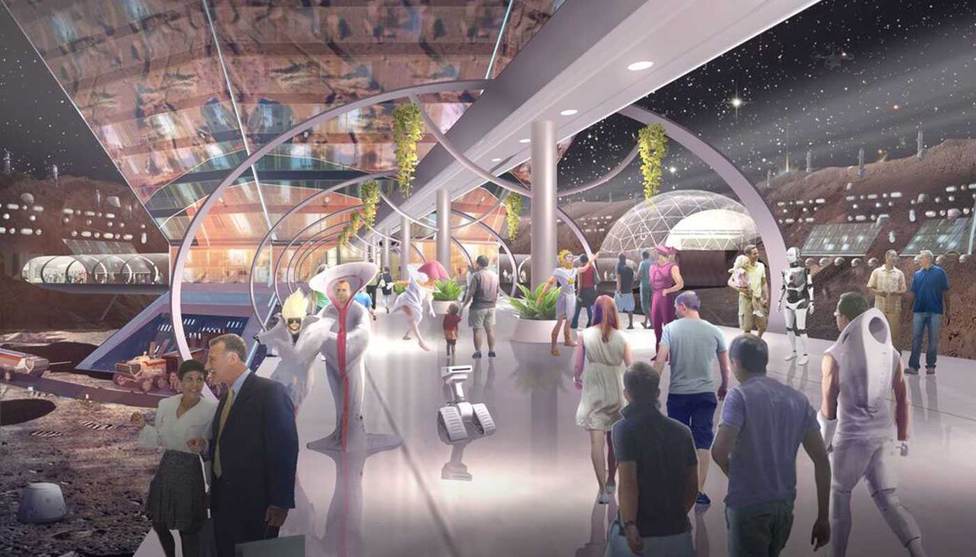 The Concept Art For Las Vegas’ ‘Mars World’ Looks Nuts