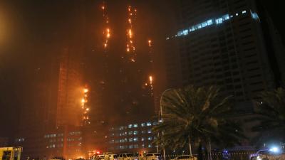 Another Day, Another Burning Skyscraper In Dubai