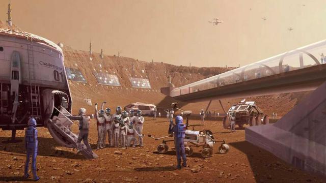 The Concept Art For Las Vegas’ ‘Mars World’ Looks Nuts