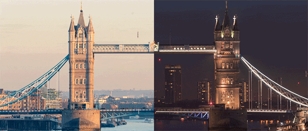 Awesome Video Shows Day And Night In London At The Same Time