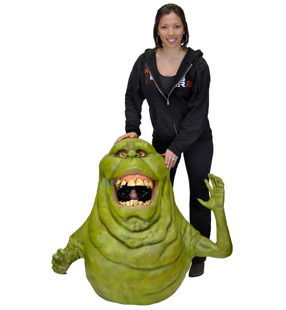 Shoot Your Own Ghostbusters Remake With This Life-Size Slimer Replica