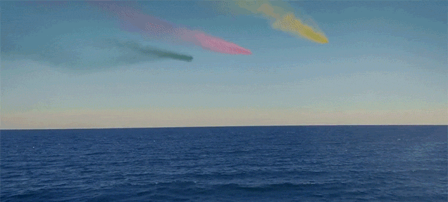Fun Drone Video Makes It Seem As If Colours Were Flying Through The Sky