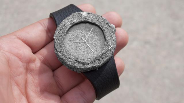 Own A Sizeable Chunk Of The Moon With This Lunar Watch